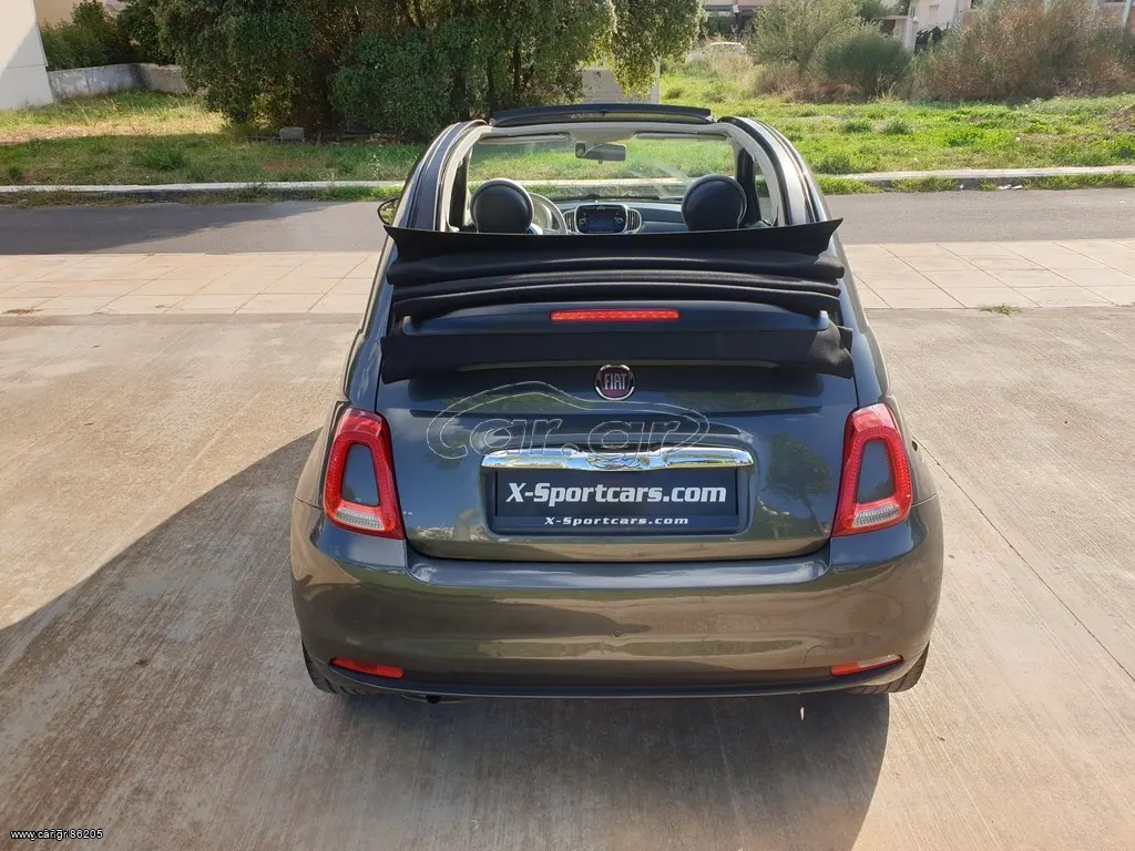 Fiat 500 1.2 Cabrio 2016 — X-Sportcars, Γέρακας — 6