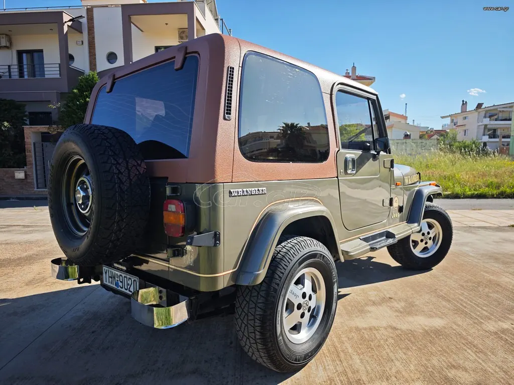 Jeep Wrangler Sahara, Hard Top 2.5 ΕΠΑΓΓΕΛΜΑΤΙΚΟ 1989 — X-Sportcars, Γέρακας — 2