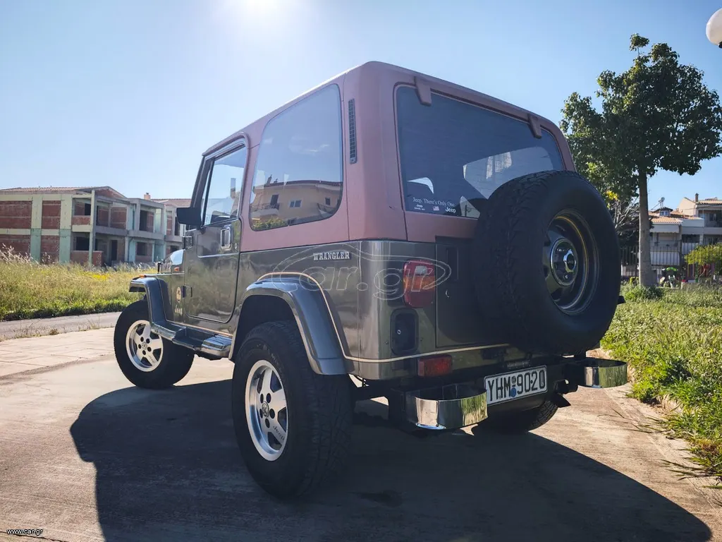 Jeep Wrangler Sahara, Hard Top 2.5 ΕΠΑΓΓΕΛΜΑΤΙΚΟ 1989 — X-Sportcars, Γέρακας — 4