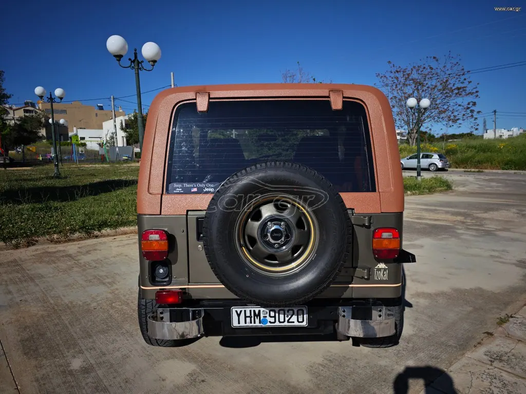 Jeep Wrangler Sahara, Hard Top 2.5 ΕΠΑΓΓΕΛΜΑΤΙΚΟ 1989 — X-Sportcars, Γέρακας — 10